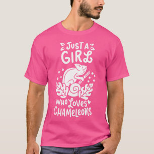 Chameleon Lizard Reptile Pet Funny T-Shirt