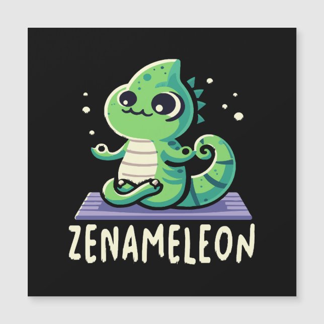 Chameleon Lover Magnetkarte (Vorderseite)
