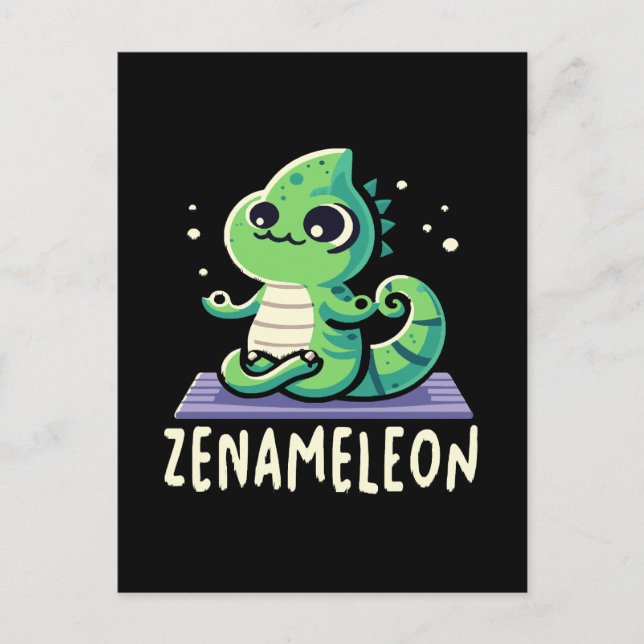 Chameleon Lover Postkarte (Vorderseite)