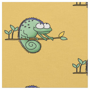 Chameleon Niedlich Funny Stoff