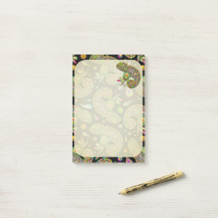 Chameleon Psychedelic Fantasy Post-it Klebezettel