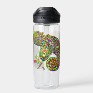Chameleon Psychedelic Fantasy Trinkflasche