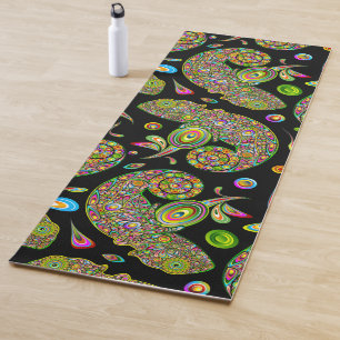 Chameleon Psychedelic Fantasy Yogamatte