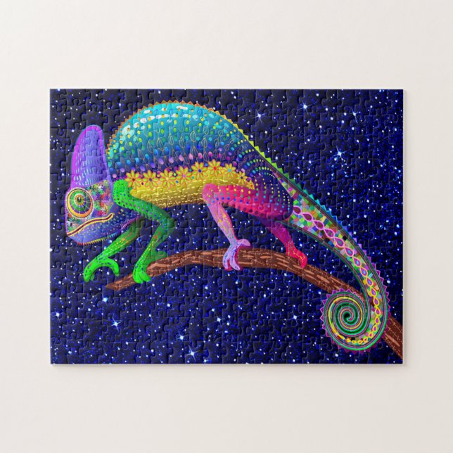 Chameleon-Puzzle Puzzle (Horizontal)