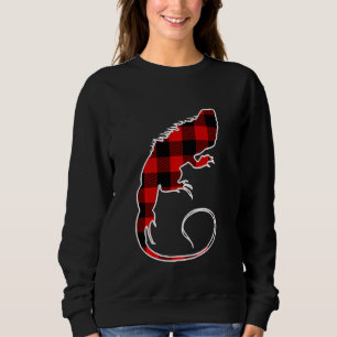Chameleon Red Buffalo Kariert Lizard Matching Pj F Sweatshirt