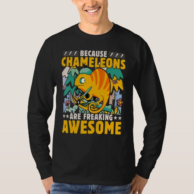 Chameleon  Saying 7 T-Shirt (Vorderseite)