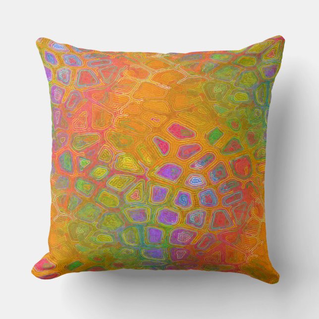 Chameleon Skin Kissen (Vorderseite)