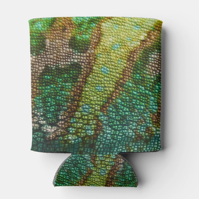 Chameleon Skin Texture Template Dosenkühler (Rückseite)
