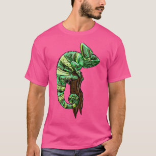 Chameleon Tropical Lizard Coole Jungle Animal Idea T-Shirt