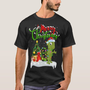 Chameleon Xmas Dekorationen Santa Chameleon Chris T-Shirt