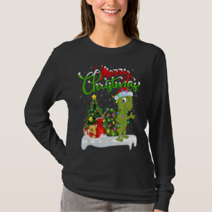 Chameleon Xmas Dekorationen Santa Chameleon Chris T-Shirt