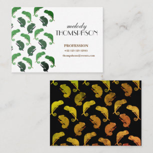 Chameleons Visitenkarte