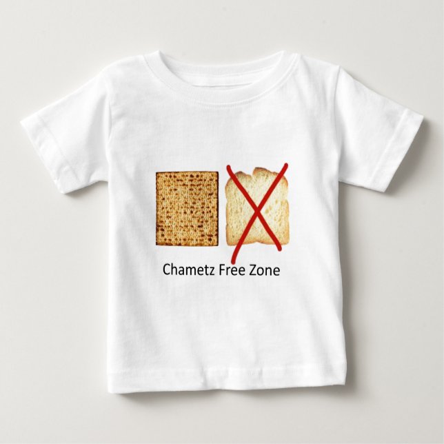 Chametz-Freizone Baby T-shirt (Vorderseite)