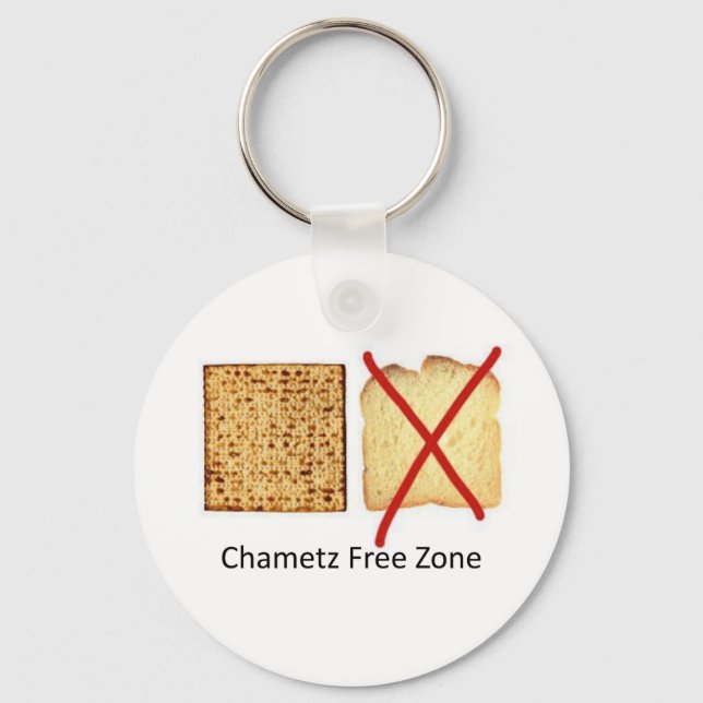 Chametz-Freizone Schlüsselanhänger (Vorderseite)