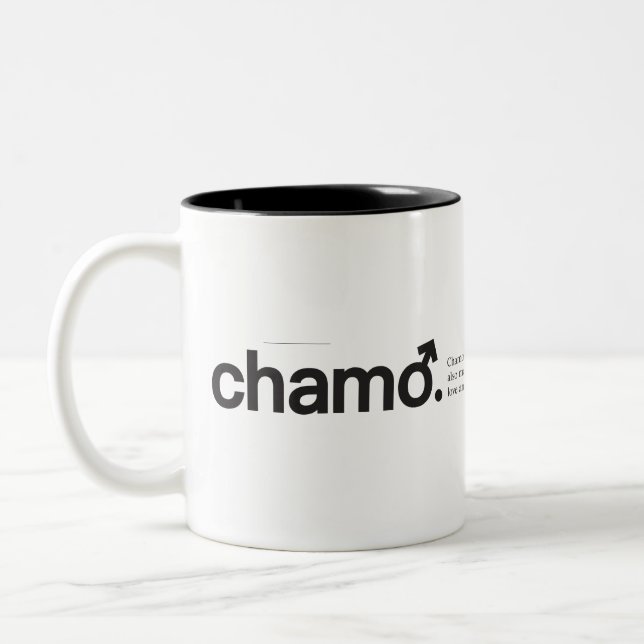 Chamo Two-Tone-Kaffee-Tasse Zweifarbige Tasse (Links)