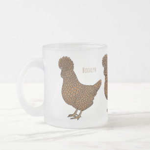 Chamois polish chicken cartoon illustration  mattglastasse