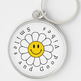 Chamomile Blume Funny Niedlich Trendy Floral Desig Schlüsselanhänger