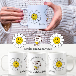 Chamomile Blume Funny Niedlich Trendy Morgenkaffee Jumbo-Tasse