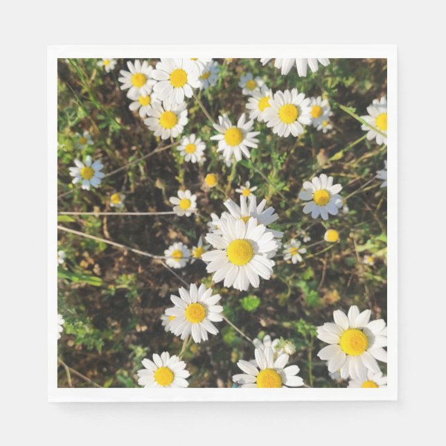 Chamomile-Blume Serviette (Vorderseite)