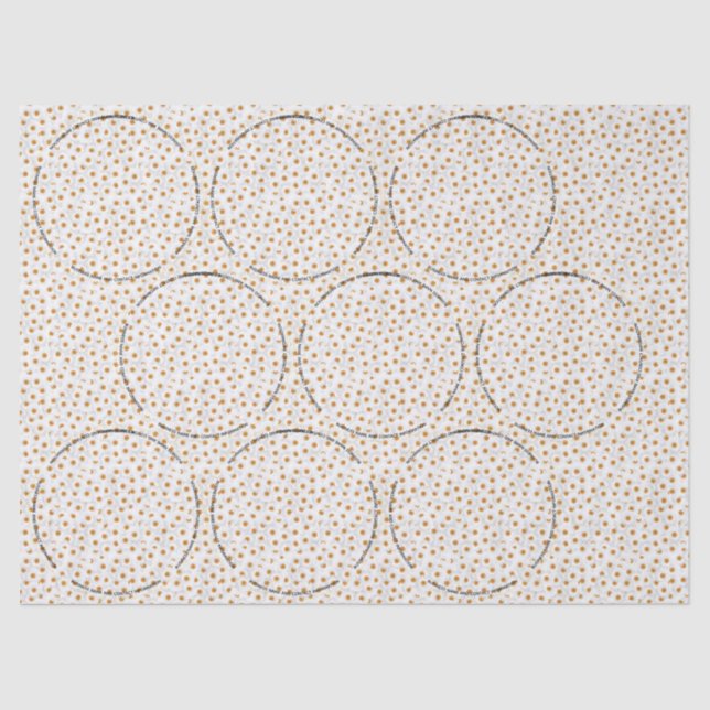 Chamomile Mason Jar Lid Label Seidenpapier (Vorderseite)