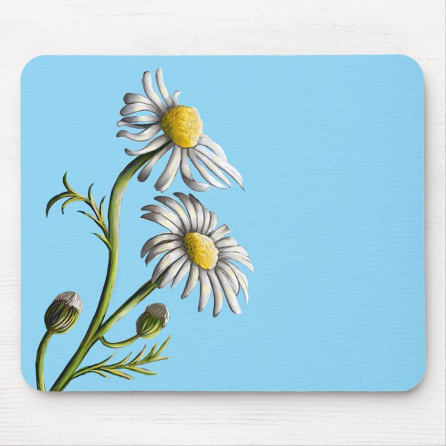 Chamomile Mouse Pad Mousepad (Vorne)