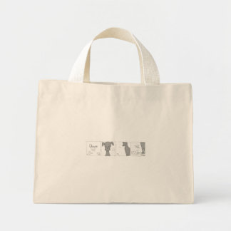 Chamomile Possibility Comic-Strip Mini Stoffbeutel