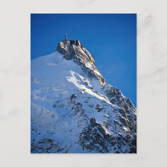 Chamonix aus Aiguille de Midi, Mont Blanc, Frankre Postkarte (Vorderseite)