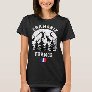 Chamonix Frankreich Alpen Skigebiet Alp Alpine T-Shirt