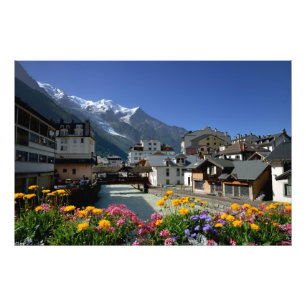 Chamonix, Frankreich Fotodruck
