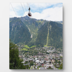 Chamonix - Frankreich Fotoplatte