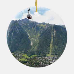 Chamonix - Frankreich Keramikornament