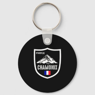 Chamonix Frankreich Skigebiet Skifahren Berg franz Schlüsselanhänger