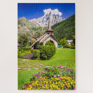 Chamonix-Kirche Puzzle