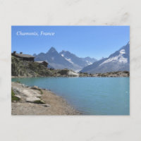 Chamonix Lac Blanc Postcard