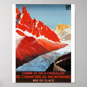 CHAMONIX MOMTENVERE POSTER