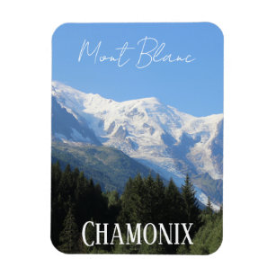 Chamonix, Mont Blanc, Alpes, Sommer Magnet