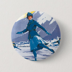 Chamonix-Mont Blanc Button