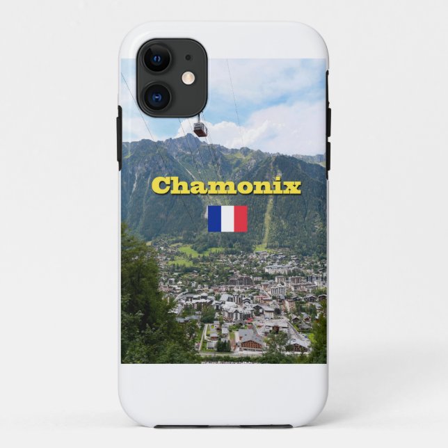 Chamonix - Mont Blanc Case-Mate iPhone Hülle (Rückseite)