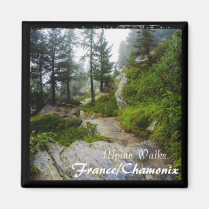 Chamonix, Mont Blanc, Frankreich (Magnet) Magnet