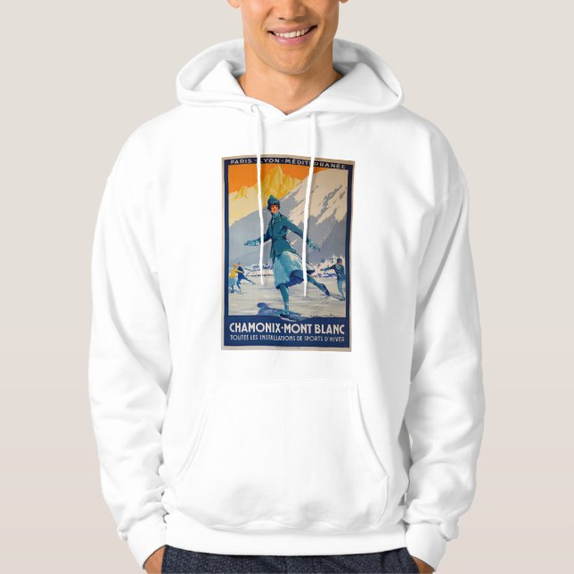 Chamonix - Mont Blanc Hoodie (Vorderseite)