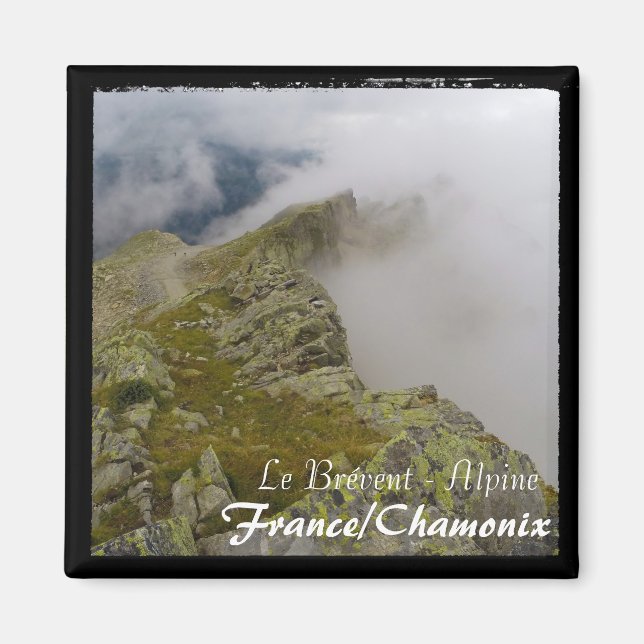 Chamonix, Mont Blanc, Le Brévent (Magnet) Magnet (Vorne)
