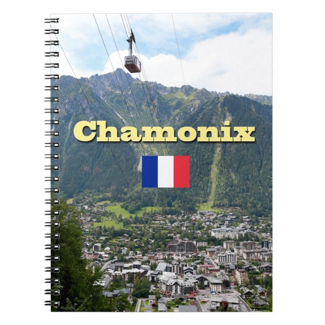 Chamonix - Mont Blanc Notizblock (Vorderseite)