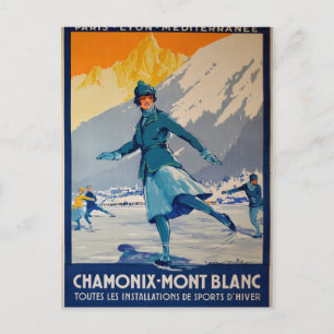 Chamonix - Mont Blanc Postkarte