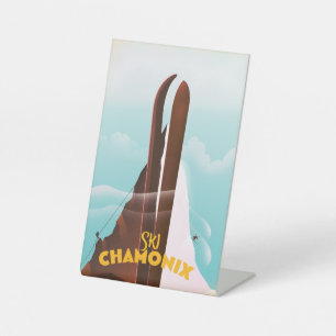 Chamonix-Mont-Blanc-Ski-Poster Sockelschild