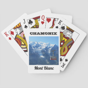 Chamonix Mont Blanc Spielkarten