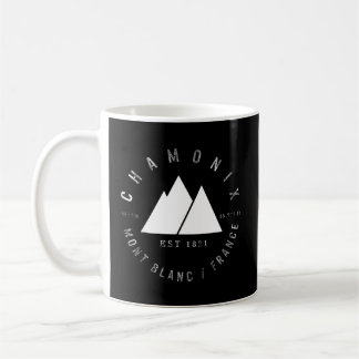 Chamonix Valley Mont Blanc Frankreich Snowboard Kaffeetasse