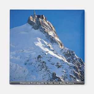 Chamonix von Aiguille De Midi, Mont Blanc, Magnet