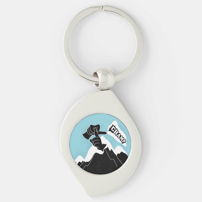 Champ - ASL-Design Schlüsselanhänger (Vorderseite)