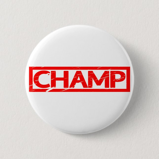 Champ-Briefmarke Button (Vorderseite)
