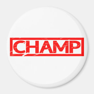 Champ-Briefmarke Magnet
